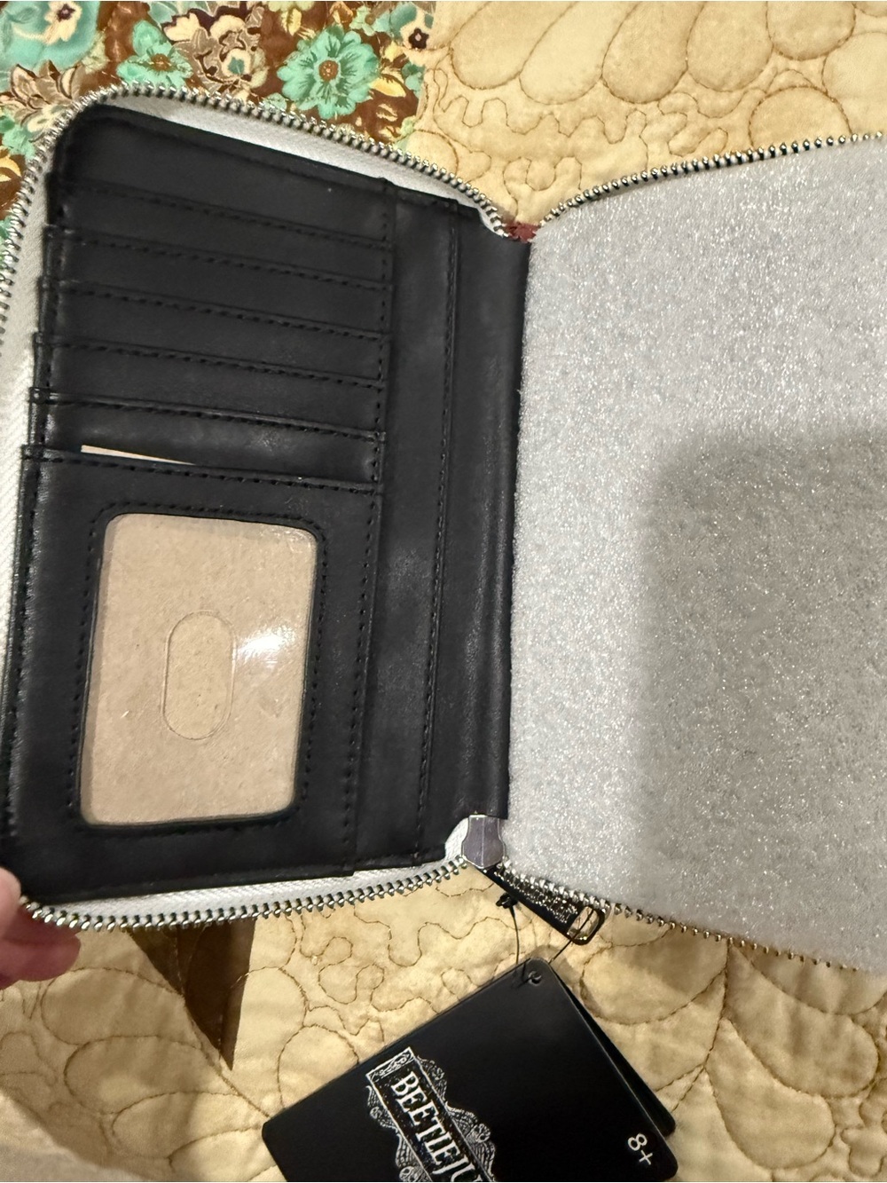 Loungefly handbook for the recently deceased wallet beetlejuice first edition - Picture 7 of 8